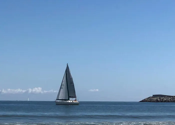 Casamar Al Lado De La Playa Con Piscina Privada, Jardin Y Barbacoa, Fronton, 6 * Laredo